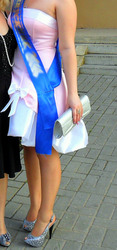 Красивое корсетное платье для выпускного и других праздников